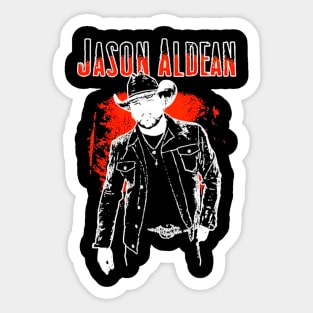 Jason Aldean Sticker